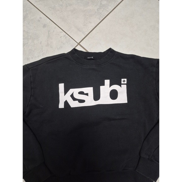 Ksubi Women Strange Daze Black‎ Sweatshirt - Small - Picture 5 of 14